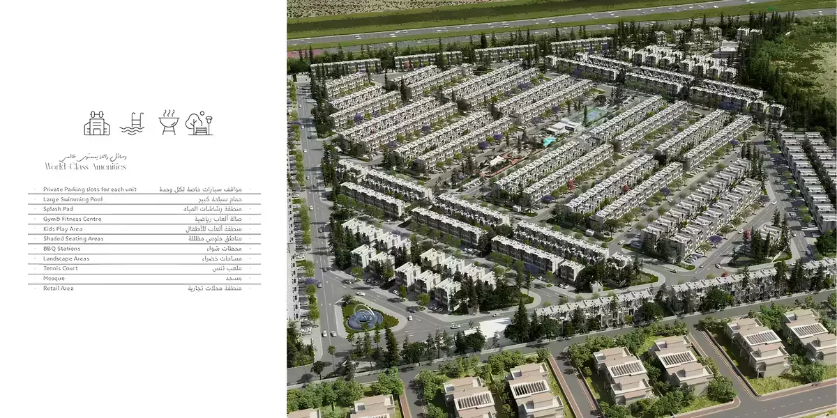 Al Hebiah Fifth, Dubailand location